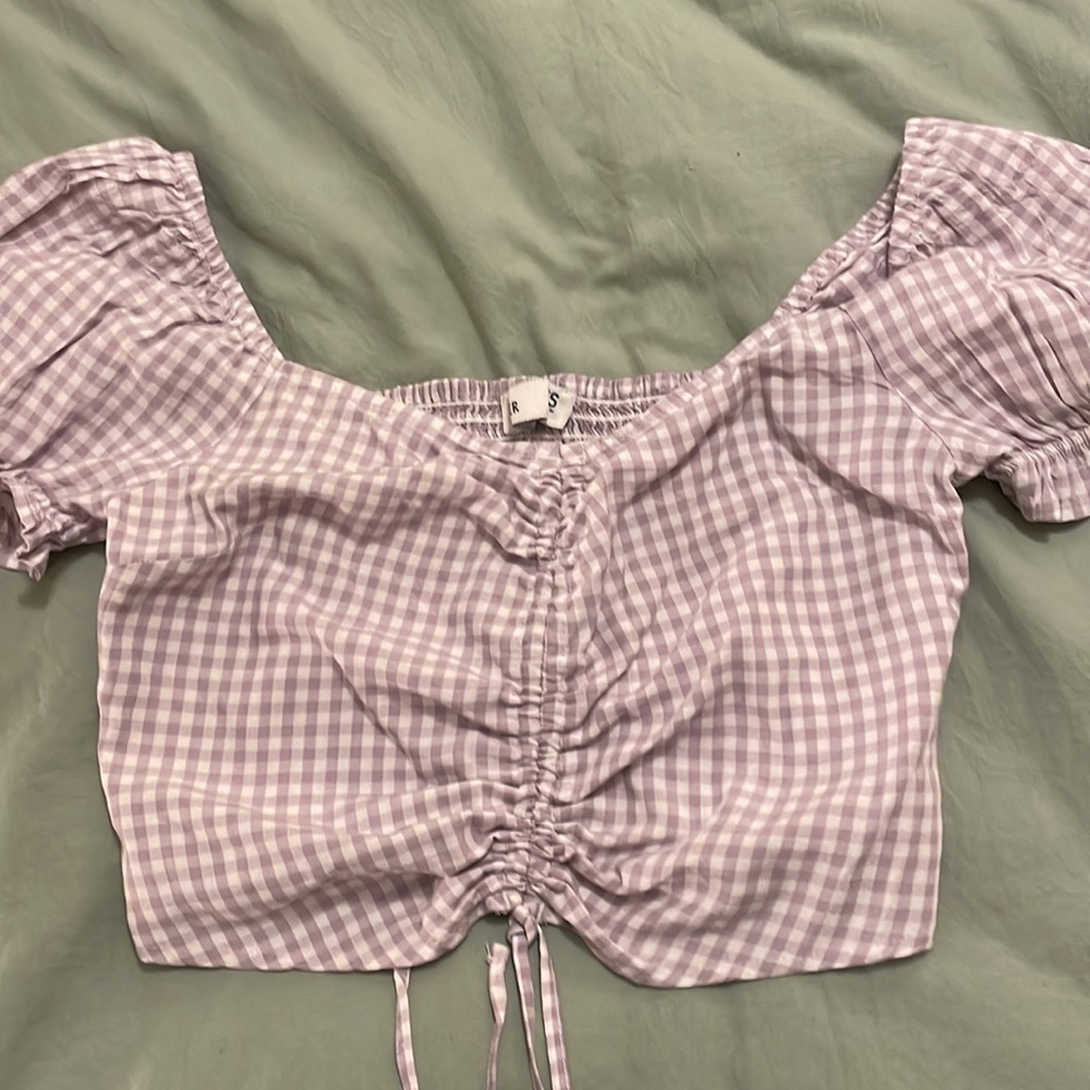 Hollister Purple Crop Top